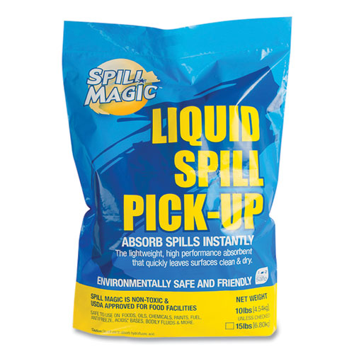 Spill Magic™ Sorbent, 15 Lbs freeshipping - TVN Wholesale