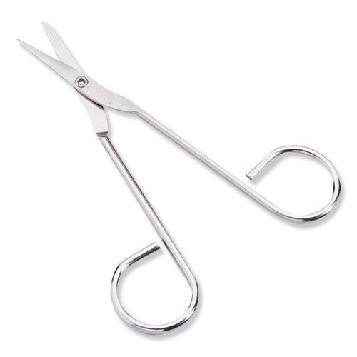 First Aid Only™ Scissors, Pointed Tip, 4.5" Long, Nickel Straight Handle freeshipping - TVN Wholesale