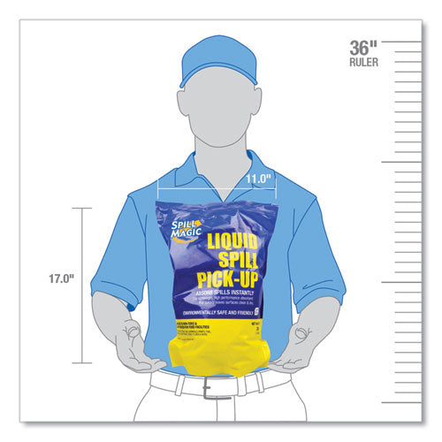 Spill Magic™ Sorbent, 3 Lbs, Bag freeshipping - TVN Wholesale
