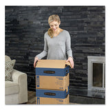 Bankers Box® Smoothmove Prime Moving-storage Boxes, Medium, Regular Slotted Container (rsc), 18" X 18" X 16", Brown Kraft-blue, 8-carton freeshipping - TVN Wholesale