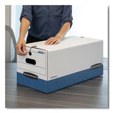 Bankers Box® Stor-file Medium-duty Strength Storage Boxes, Letter Files, 12" X 24.13" X 10.25", White, 20-carton freeshipping - TVN Wholesale