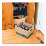 Bankers Box® Stor-file Medium-duty 100% Recycled Storage Boxes, Letter-legal Files, 12.5" X 16.25" X 10.25", Kraft-green, 12-carton freeshipping - TVN Wholesale