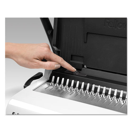 Fellowes® Star+ 150 Manual Comb Binding Machine, 150 Sheets, 17.69 X 9.81 X 3.13, White freeshipping - TVN Wholesale