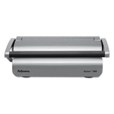 Fellowes® Quasar 500 Manual Comb Binding System, 500 Sheets, 18.13 X 15.38 X 5.13, Metallic Gray freeshipping - TVN Wholesale