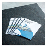 Fellowes® Plastic Comb Bindings, 3-8" Diameter, 55 Sheet Capacity, Black, 100 Combs-pack freeshipping - TVN Wholesale