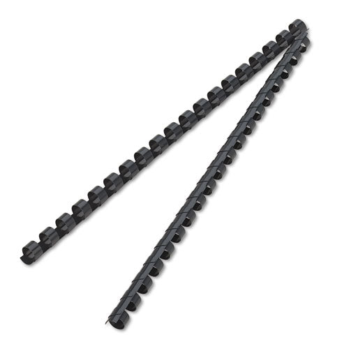 Fellowes® Plastic Comb Bindings, 3-8" Dia, 55 Sheet Capacity, Navy Blue, 100 Combs-pack freeshipping - TVN Wholesale