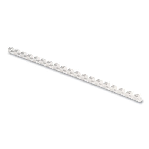 Fellowes® Plastic Comb Bindings, 5-16" Diameter, 40 Sheet Capacity, White, 100 Combs-pack freeshipping - TVN Wholesale