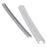 Fellowes® Wire Bindings, 1-2" Diameter, 100 Sheet Capacity, Black, 25-pack freeshipping - TVN Wholesale