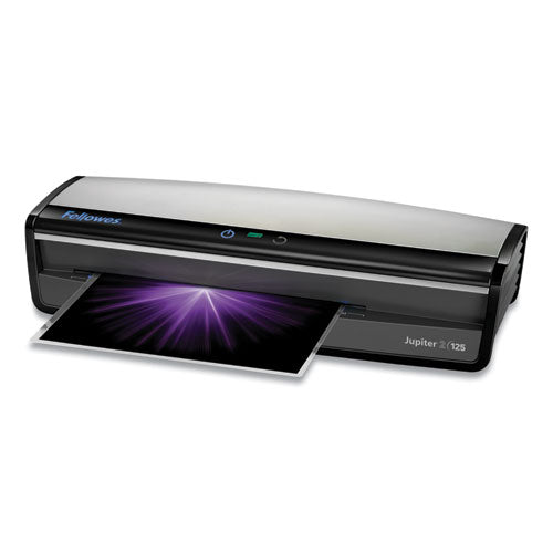 Fellowes® Jupiter 2 125 Laminator, 12" Max Document Width, 10 Mil Max Document Thickness freeshipping - TVN Wholesale
