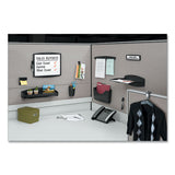 Fellowes® Partition Additions Clips, 40 Sheets, Dark Graphite, 4-pack freeshipping - TVN Wholesale