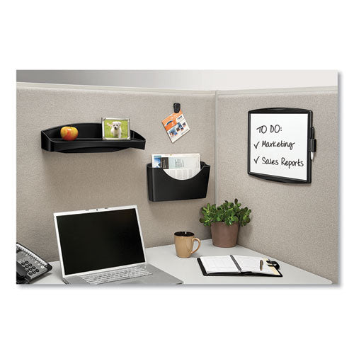 Fellowes® Partition Additions Clips, 40 Sheets, Dark Graphite, 4-pack freeshipping - TVN Wholesale