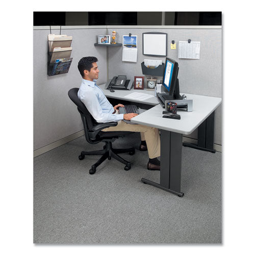 Fellowes® Partition Additions Clips, 40 Sheets, Dark Graphite, 4-pack freeshipping - TVN Wholesale
