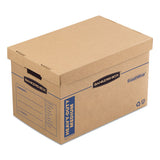 Bankers Box® Smoothmove Kitchen Moving Kit, Medium, Half Slotted Container (hsc), 18.5" X 12.25" X 12", Brown Kraft-blue freeshipping - TVN Wholesale