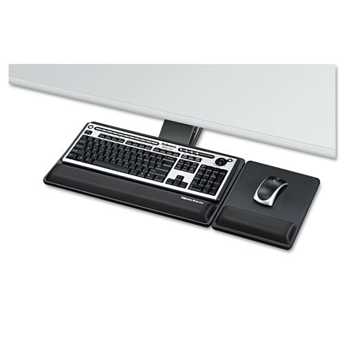Fellowes® Designer Suites Premium Keyboard Tray, 19w X 10.63d, Black freeshipping - TVN Wholesale
