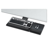 Fellowes® Designer Suites Premium Keyboard Tray, 19w X 10.63d, Black freeshipping - TVN Wholesale