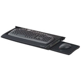 Fellowes® Deluxe Keyboard Drawer, 20.5w X 11.13d, Black freeshipping - TVN Wholesale
