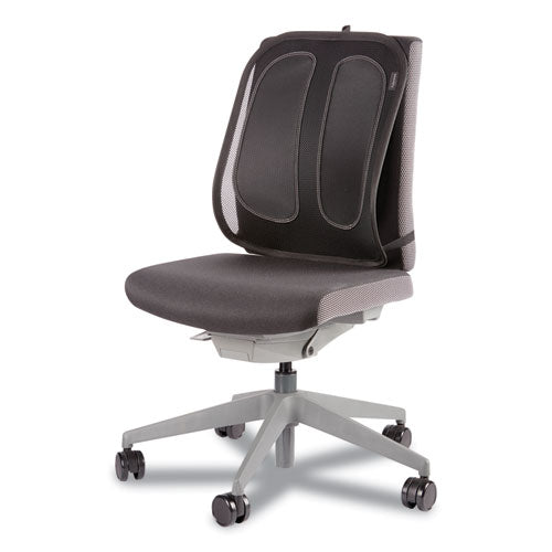 Fellowes® Office Suites Mesh Back Support, 17.75 X 5 X 15, Black freeshipping - TVN Wholesale