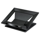 Fellowes® Designer Suites Laptop Riser, 13.19" X 11.19" X 4", Black Pearl, Supports 25 Lbs freeshipping - TVN Wholesale