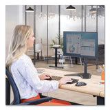 Fellowes® Professional Series Single Freestanding Monitor Arm, For 32" Monitors, 11" X 15.4" X 18.3", Black, Supports 17 Lb freeshipping - TVN Wholesale