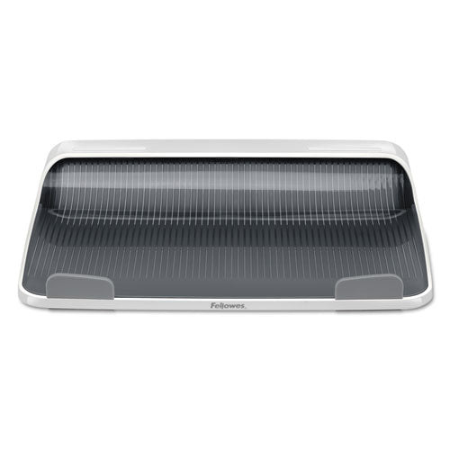 Fellowes® I-spire Series Laptop Lift, 13.19" X 9.31" X 4.13", White-gray, Supports 10 Lbs freeshipping - TVN Wholesale