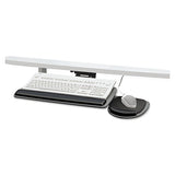 Fellowes® Adjustable Standard Keyboard Platform, 20.25w X 11.13d, Graphite-black freeshipping - TVN Wholesale