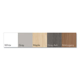 Fellowes® Levado Laminate Table Top, 60" X 30" X , Gray Ash freeshipping - TVN Wholesale
