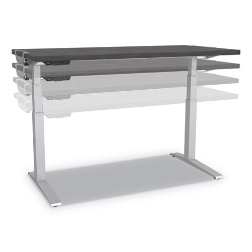 Fellowes® Levado Laminate Table Top, 60" X 30" X , Gray Ash freeshipping - TVN Wholesale