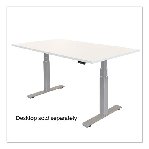 Fellowes® Cambio Height Adjustable Desk Base, 72" X 30" X 24.75" To 50.25", Silver freeshipping - TVN Wholesale