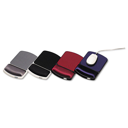 Fellowes® Gel Mouse Pad With Wrist Rest, 6.25" X 10.12", Black-sapphire freeshipping - TVN Wholesale