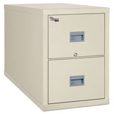 FireKing® Patriot By Fireking Insulated Fire File, 1-hour Fire Protection, 2 Legal-letter File Drawers, Black, 17.75" X 25" X 27.75" freeshipping - TVN Wholesale