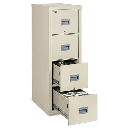 FireKing® Patriot By Fireking Insulated Fire File, 1-hour Fire Protection, 4 Letter-size File Drawers, Black, 17.75" X 31.63" X 52.75" freeshipping - TVN Wholesale