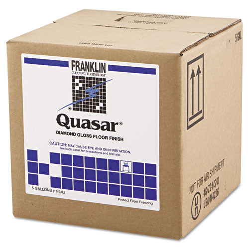 Franklin Cleaning Technology® Quasar High Solids Floor Finish, 5 Gal Box freeshipping - TVN Wholesale
