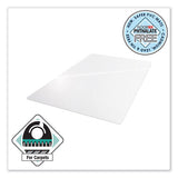Floortex® Cleartex Ultimat Xxl Polycarb. Square General Office Mat For Carpets, 60 X 60, Clear freeshipping - TVN Wholesale