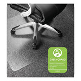 Floortex® Cleartex Ultimat Polycarbonate Chair Mat For Low-medium Pile Carpet, 48 X 79, Clear freeshipping - TVN Wholesale