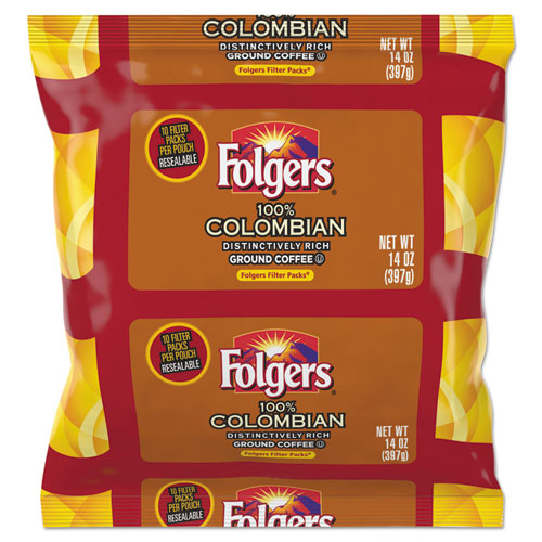 Folgers® Coffee Filter Packs, Classic Roast, .9 Oz, 10 Filters-pack, 4 Packs-carton freeshipping - TVN Wholesale