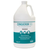 Fresh Products Conqueror 103 Odor Counteractant Concentrate, Mango, 1 Gal Bottle, 4-carton freeshipping - TVN Wholesale