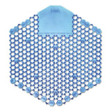 Fresh Products Wave 3d Urinal Deodorizer Screen, Cotton Blossom Scent, Blue, 10-box freeshipping - TVN Wholesale