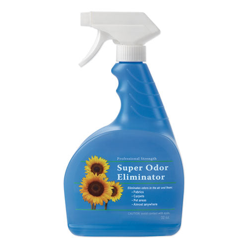 Fresh Products Super Odor Eliminator, 32 Oz Spray Bottle, 6-carton freeshipping - TVN Wholesale