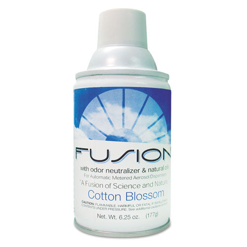 Fresh Products Fusion Metered Aerosols, Cotton Blossom, 6.25 Oz Aerosol Spray, 12-carton freeshipping - TVN Wholesale