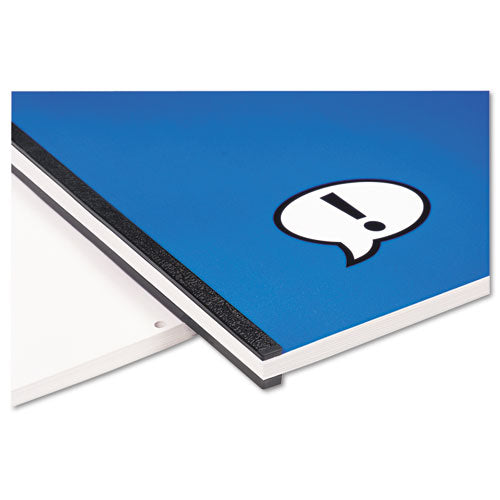 GBC® Velobind Reclosable Spines, 200 Sheet Capacity, Blue, 25-pack freeshipping - TVN Wholesale