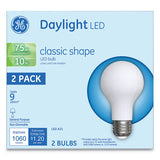 GE Led Classic Daylight A21 Light Bulb, 10 W, 2-pack freeshipping - TVN Wholesale