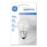 GE Incandescent S11 Appliance Light Bulb, 40 W freeshipping - TVN Wholesale