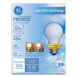 GE Reveal Energy-efficient A19 Halogen Light Bulb, 43 W, Soft White, 2-pack freeshipping - TVN Wholesale