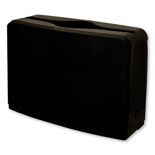 GEN Countertop Folded Towel Dispenser, 10.63 X 7.28 X 4.53, Black freeshipping - TVN Wholesale