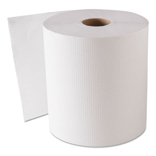 GEN Hardwound Roll Towels, White, 8" X 800 Ft, 6 Rolls-carton freeshipping - TVN Wholesale