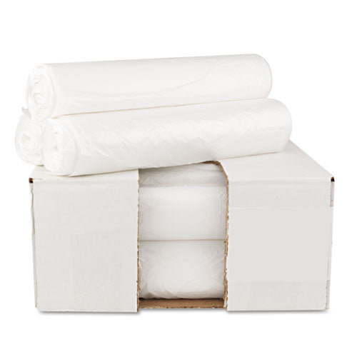 GEN High Density Can Liners, 10 Gal, 6 Microns, 24" X 23", Natural, 1,000-carton freeshipping - TVN Wholesale