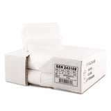GEN High Density Can Liners, 16 Gal, 7 Microns, 24" X 31", Natural, 1,000-carton freeshipping - TVN Wholesale