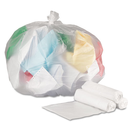 General Supply High-density Can Liners, 33 Gal, 9 Microns, 33" X 39", Natural, 500-carton freeshipping - TVN Wholesale