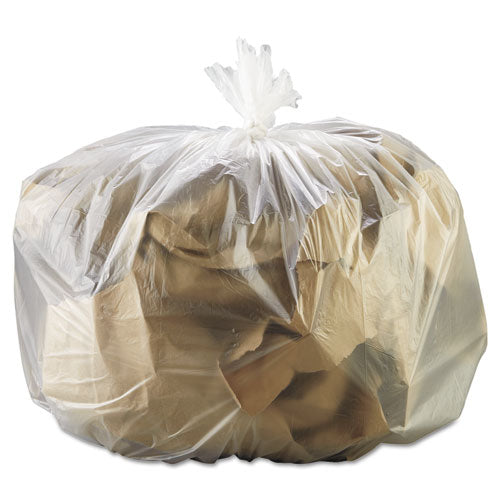 GEN High Density Can Liners, 33 Gal, 13 Microns, 33" X 39", Natural, 250-carton freeshipping - TVN Wholesale