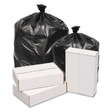 GEN Waste Can Liners, 60 Gal, 1.6 Mil, 38" X 58", Black, 100-carton freeshipping - TVN Wholesale